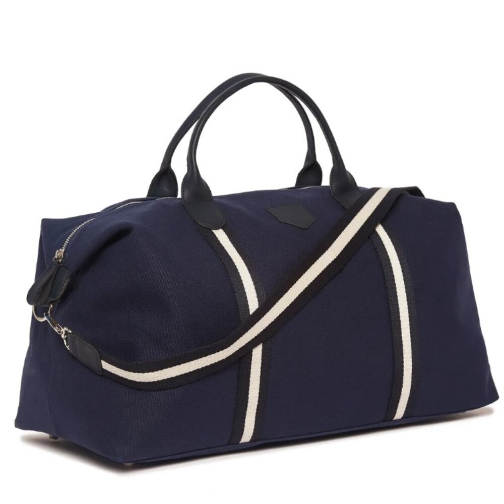 Brouk & CO Navy “The Kennedy Duffel Bag”